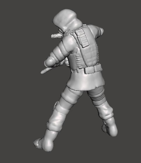 RE VECTOR OPERATOR MINIATURE MODEL HORROR OR SCIFI GAMES RPG DND 3D print model_6