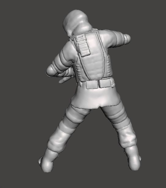 RE VECTOR OPERATOR MINIATURE MODEL HORROR OR SCIFI GAMES RPG DND 3D print model_7