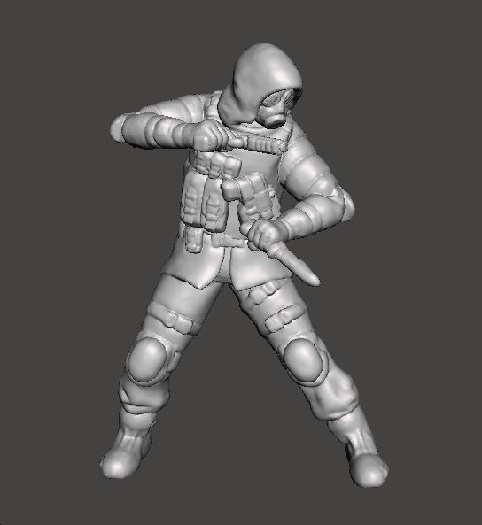 RE VECTOR OPERATOR MINIATURE MODEL HORROR OR SCIFI GAMES RPG DND 3D print model_3