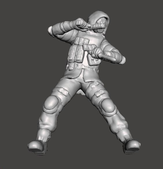 RE VECTOR OPERATOR MINIATURE MODEL HORROR OR SCIFI GAMES RPG DND 3D print model_10