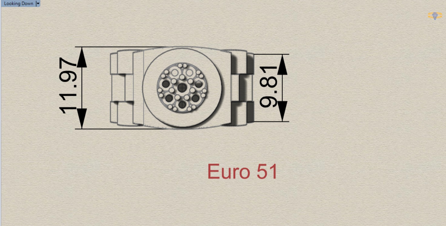 Luxury man stl Rolex design diamond ring model ror0047 3D print model_13