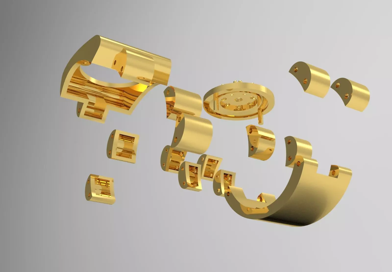 Luxury man stl Rolex design diamond ring model ror0047 3D print model_26