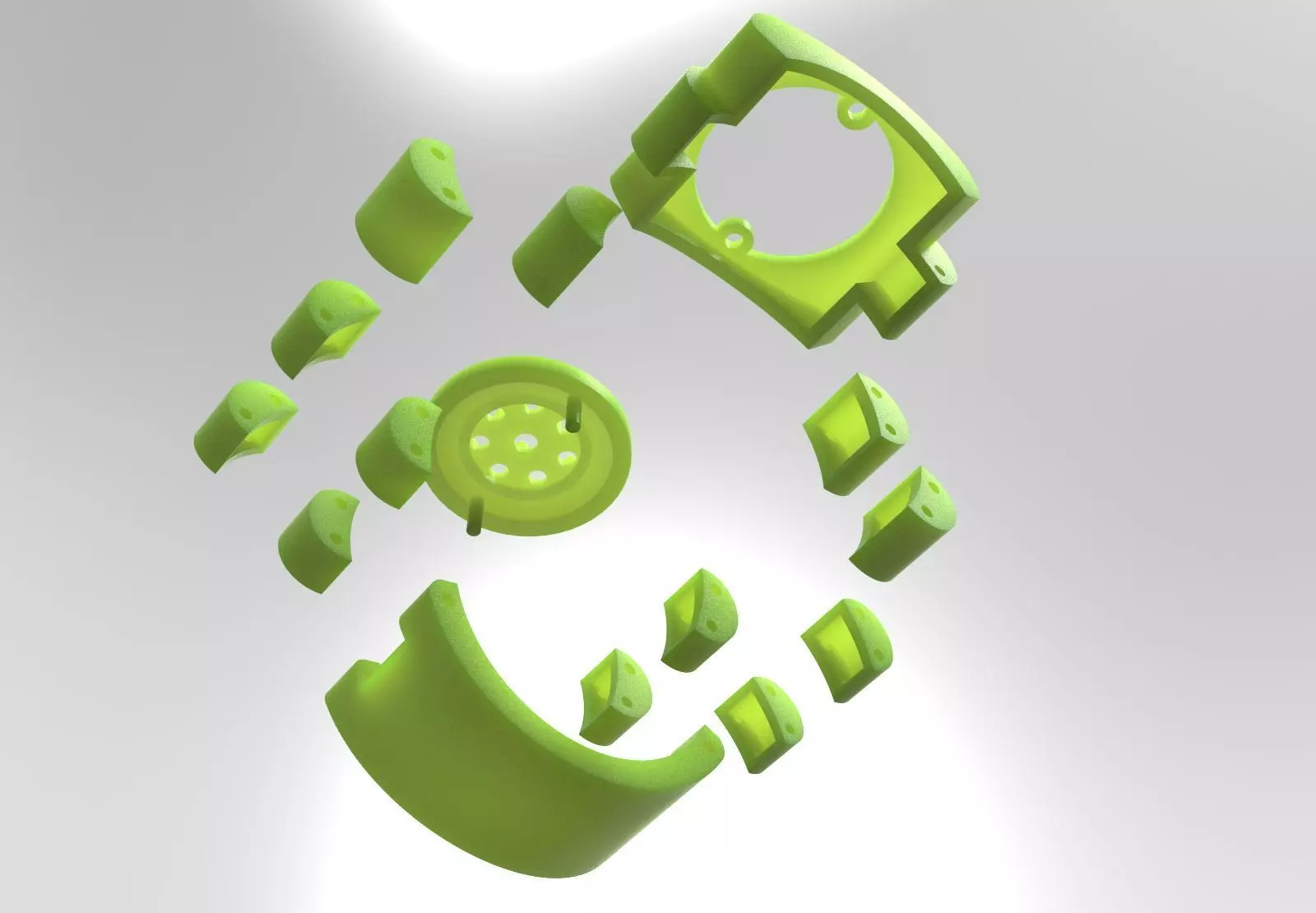 Luxury man stl Rolex design diamond ring model ror0047 3D print model_30