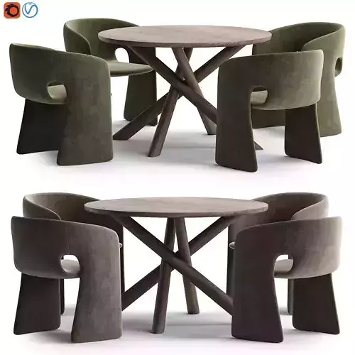 celeste armchair jax table