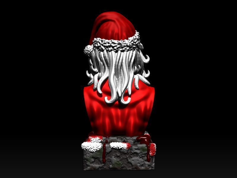 TERRIFIER 3 MERRY CHRISTMAS NAVIDAD TERROR ART CLOWN  3D print model_2