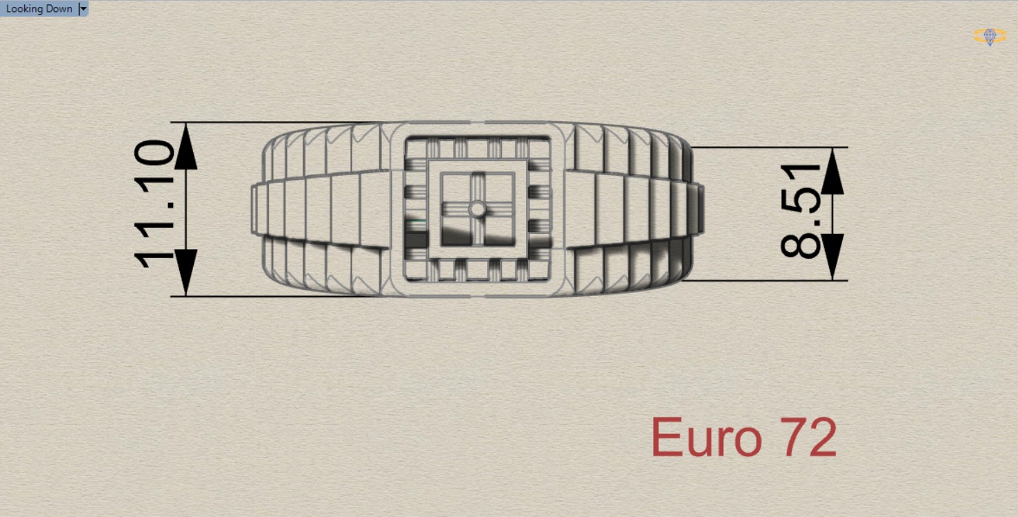 Luxury man Rolex design diamond ring model ror0048 3D print model_11