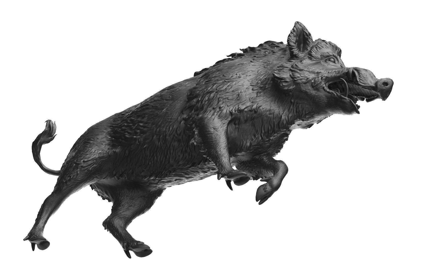 Boar - 3D Sculpting 3D print model_5