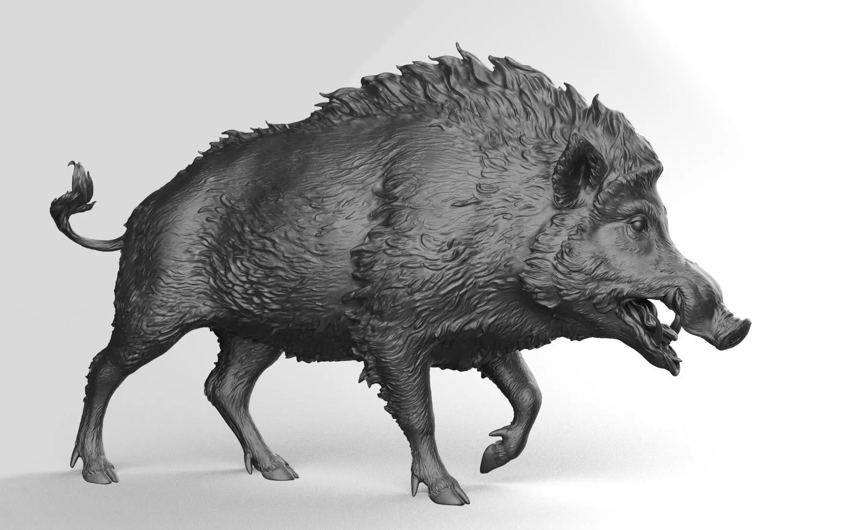 Boar - 3D Sculpting 3D print model_0