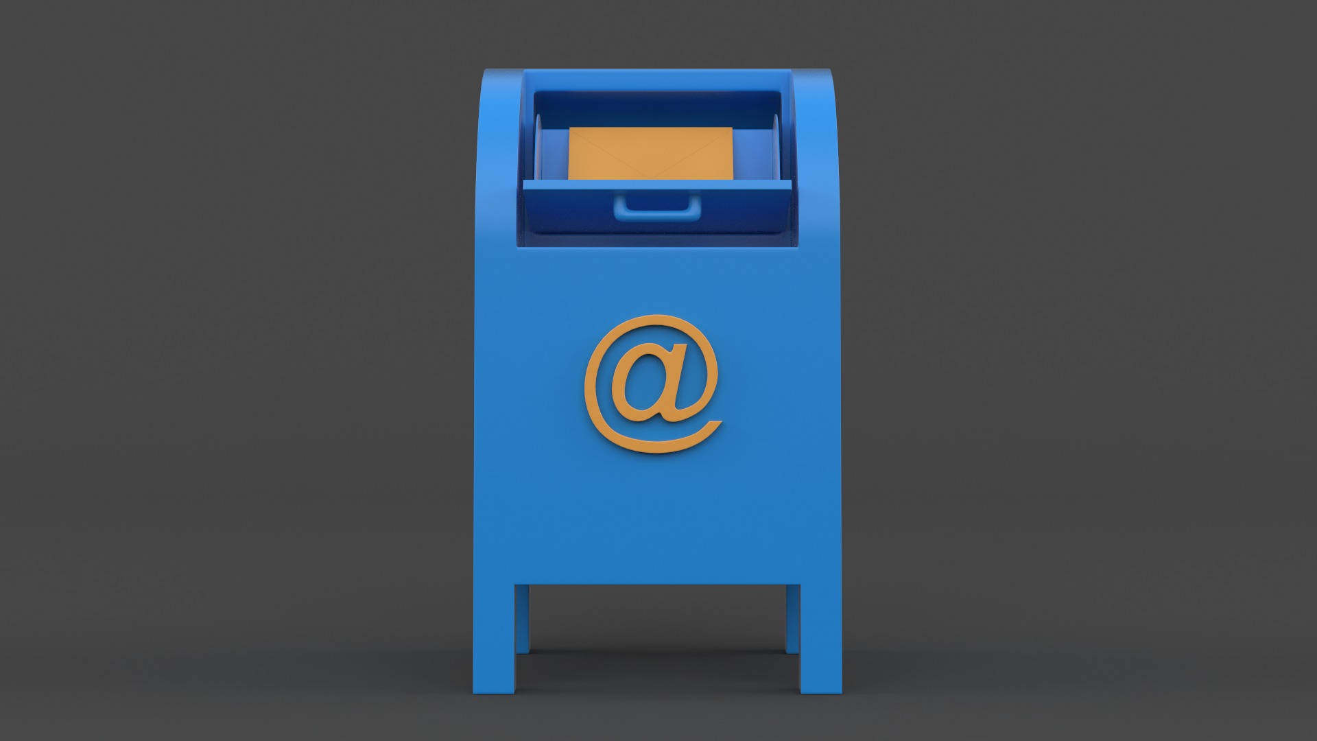 Postbox 3D model_1