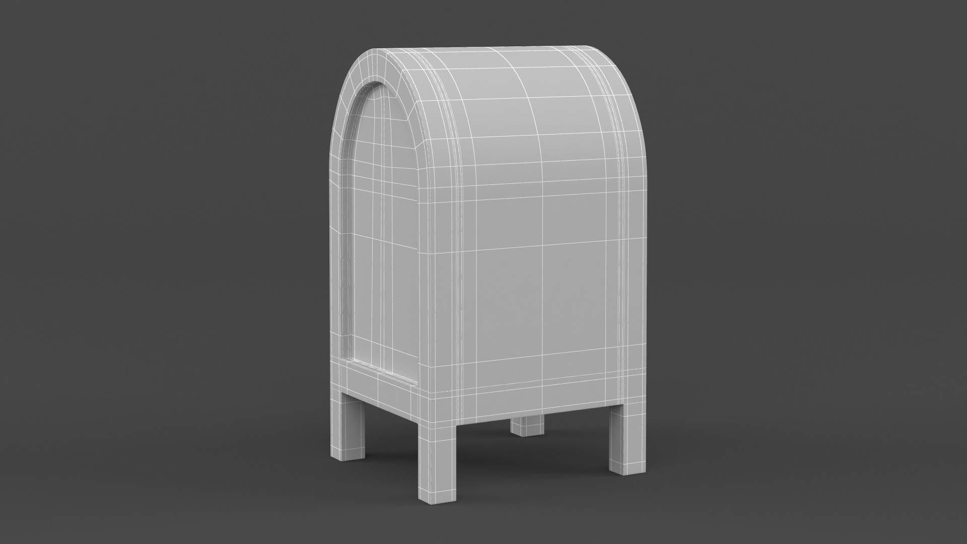 Postbox 3D model_10
