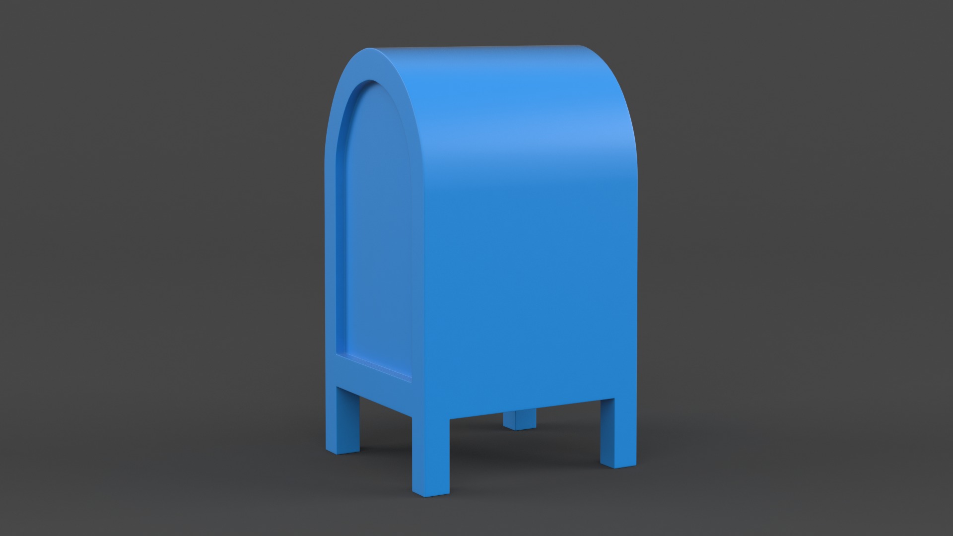 Postbox 3D model_4