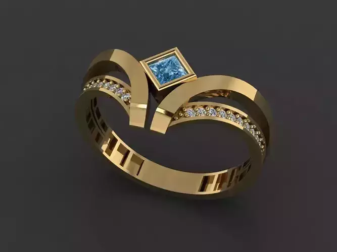 Women Wedding Engagement Ring 42