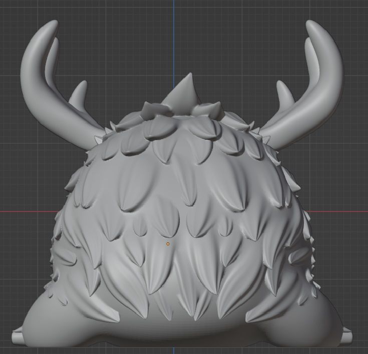 Poro Christmas LEAGUE OF LEGENDS 3D print model_5