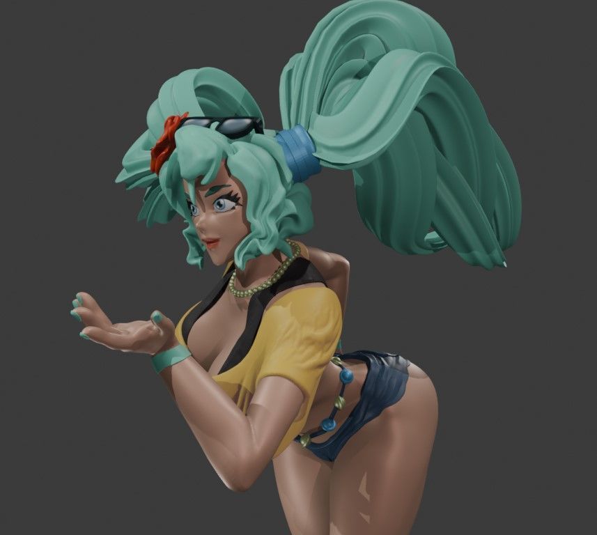 Brazilian Miku - By Cizjut 3D print model_13