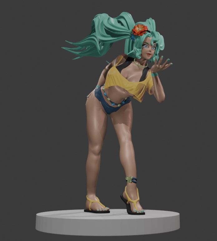 Brazilian Miku - By Cizjut 3D print model_5