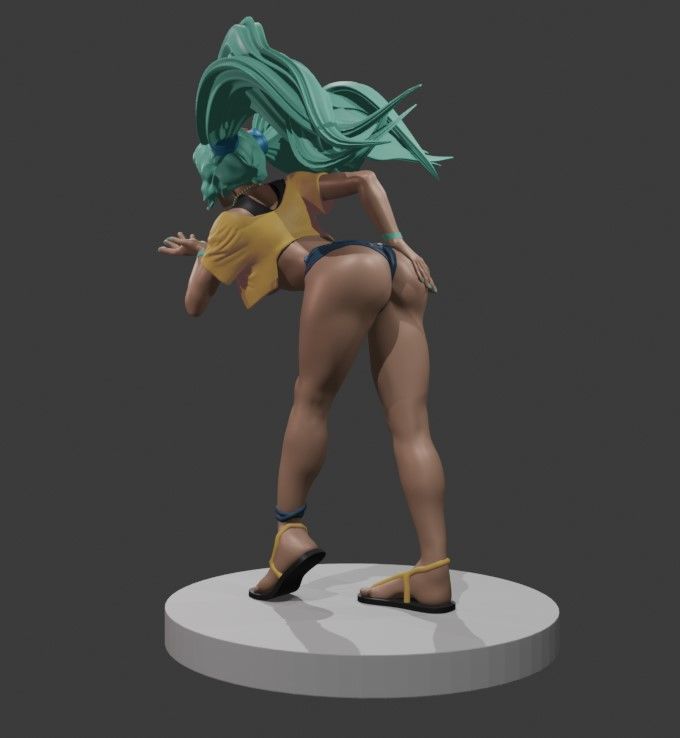 Brazilian Miku - By Cizjut 3D print model_2