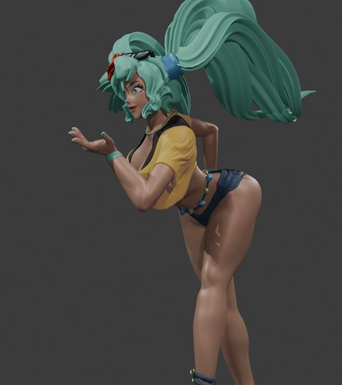 Brazilian Miku - By Cizjut 3D print model_1