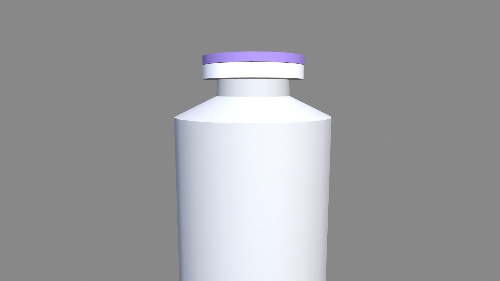 Bottle with Liquid Low-poly 3D model_4