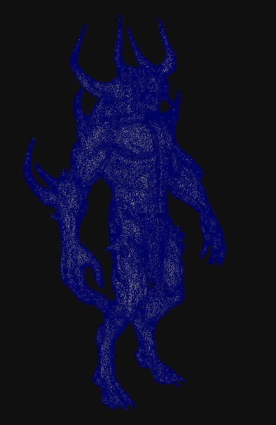 Devil Creature 3D model_4