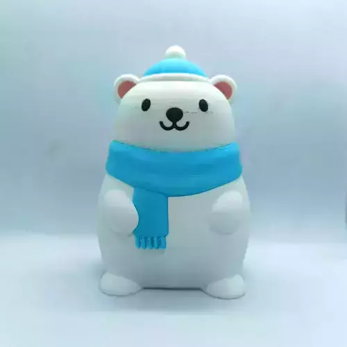 Christmas Special - Polar Bear 3D print model