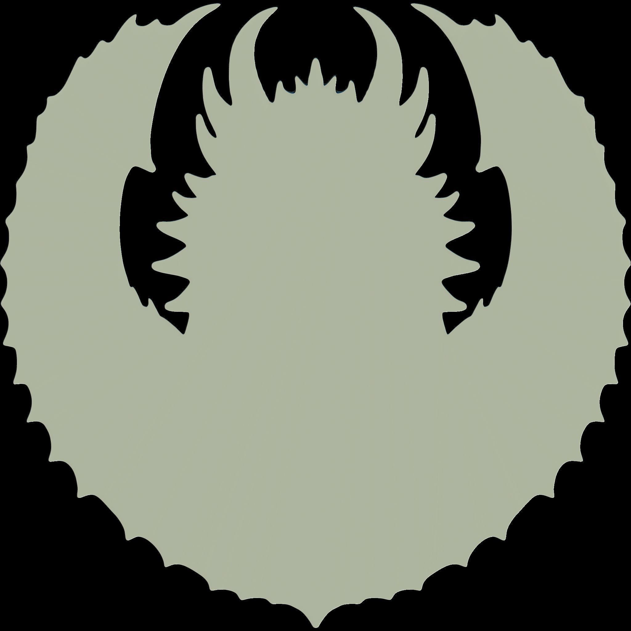 Dragon Head Relief No6 STL file for 3d Printing or CNC 3D print model_10