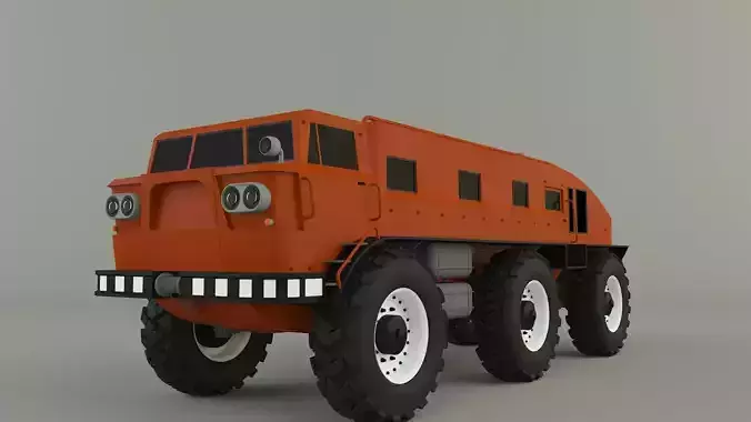 ZIL E167 military Vehicle