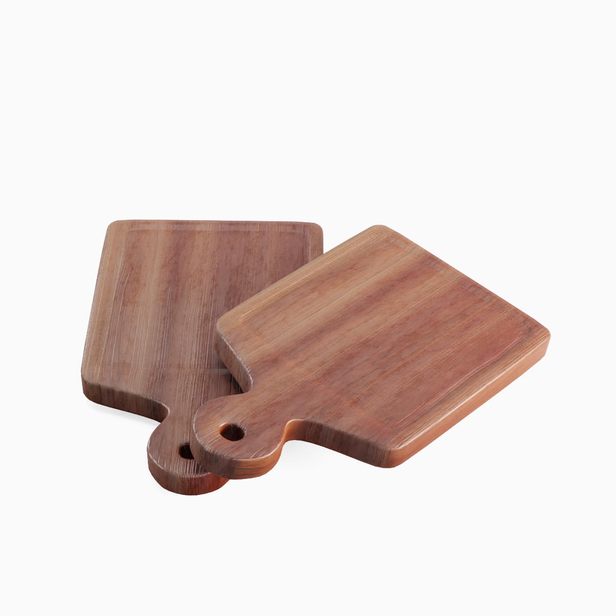 Cutting Board 03 Low-poly 3D model_2