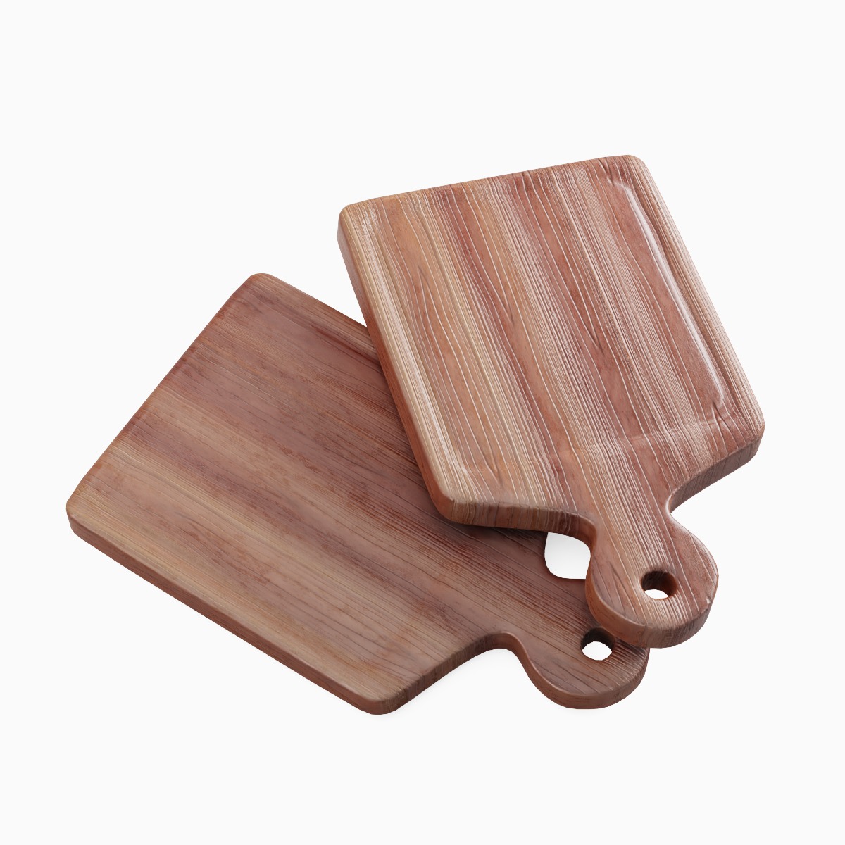 Cutting Board 03 Low-poly 3D model_5