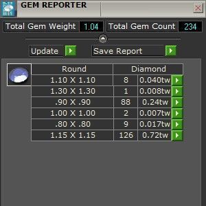 Brush Ring With Pear Diamonds 3D print model_4