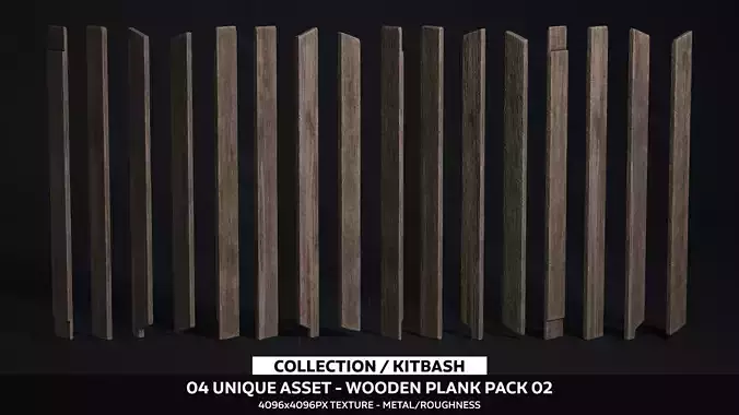 Wooden Plank Pack Vol 02