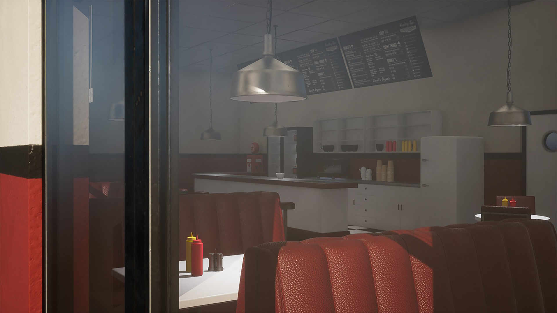 Diner Interior 3D model_3