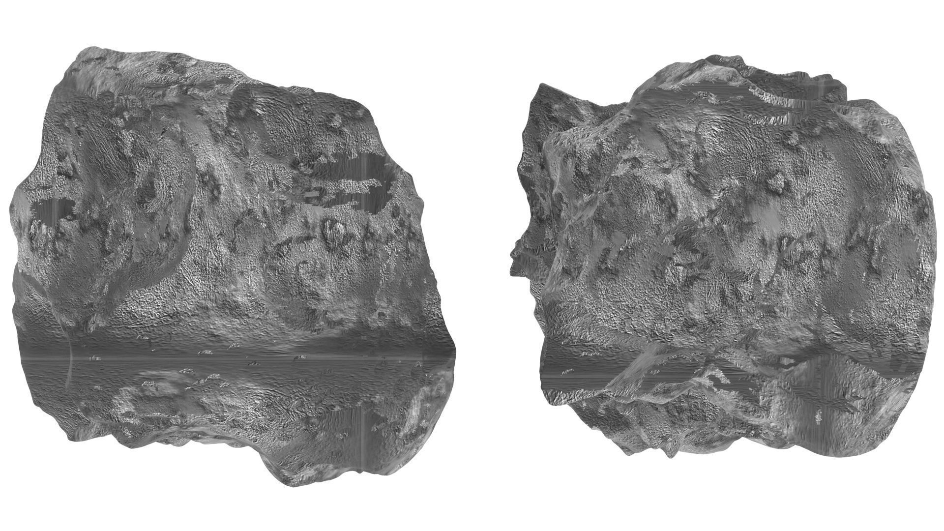 Asteroids Set 3D model_21