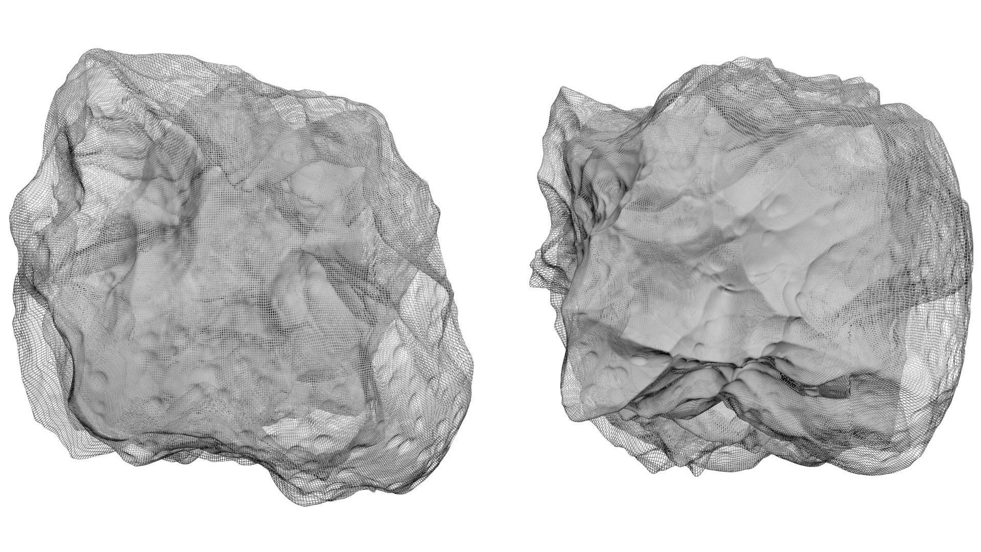 Asteroids Set 3D model_36