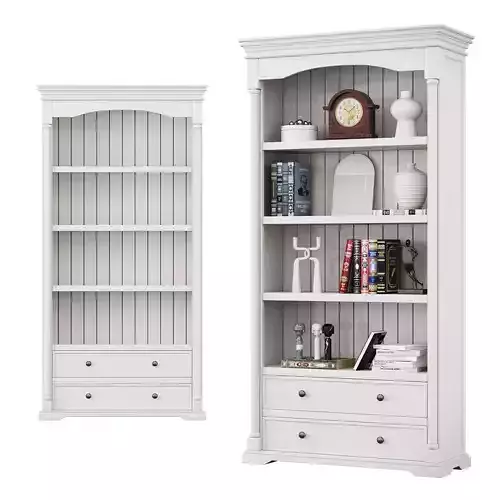 Vivien Storage Bookcase by Wayfair 3D model