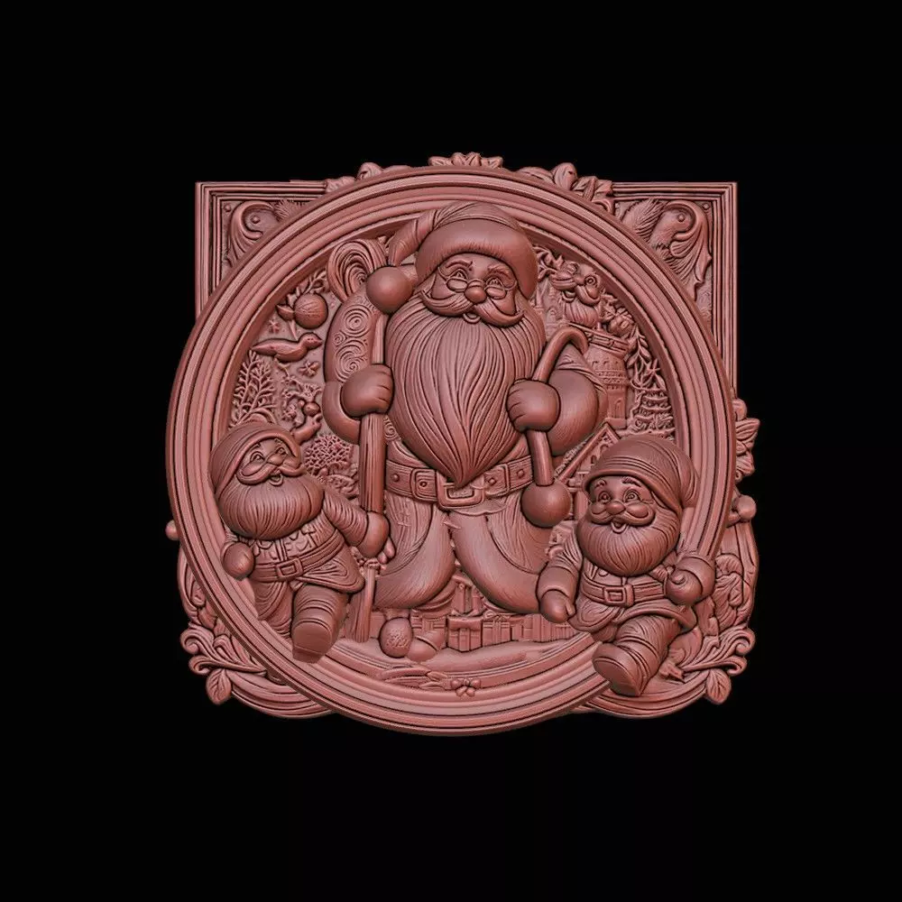 3d printable Christmas  ornament 3D print model_0