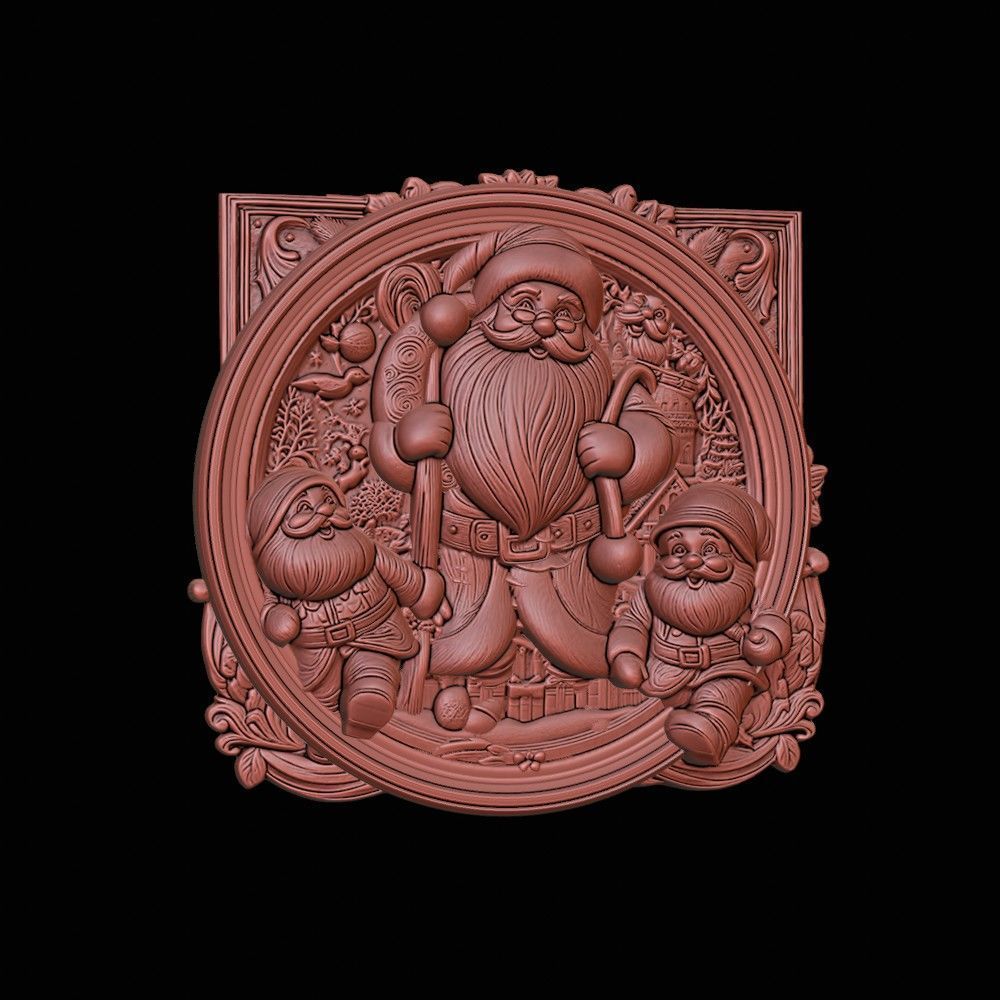 3d printable Christmas  ornament 3D print model_4