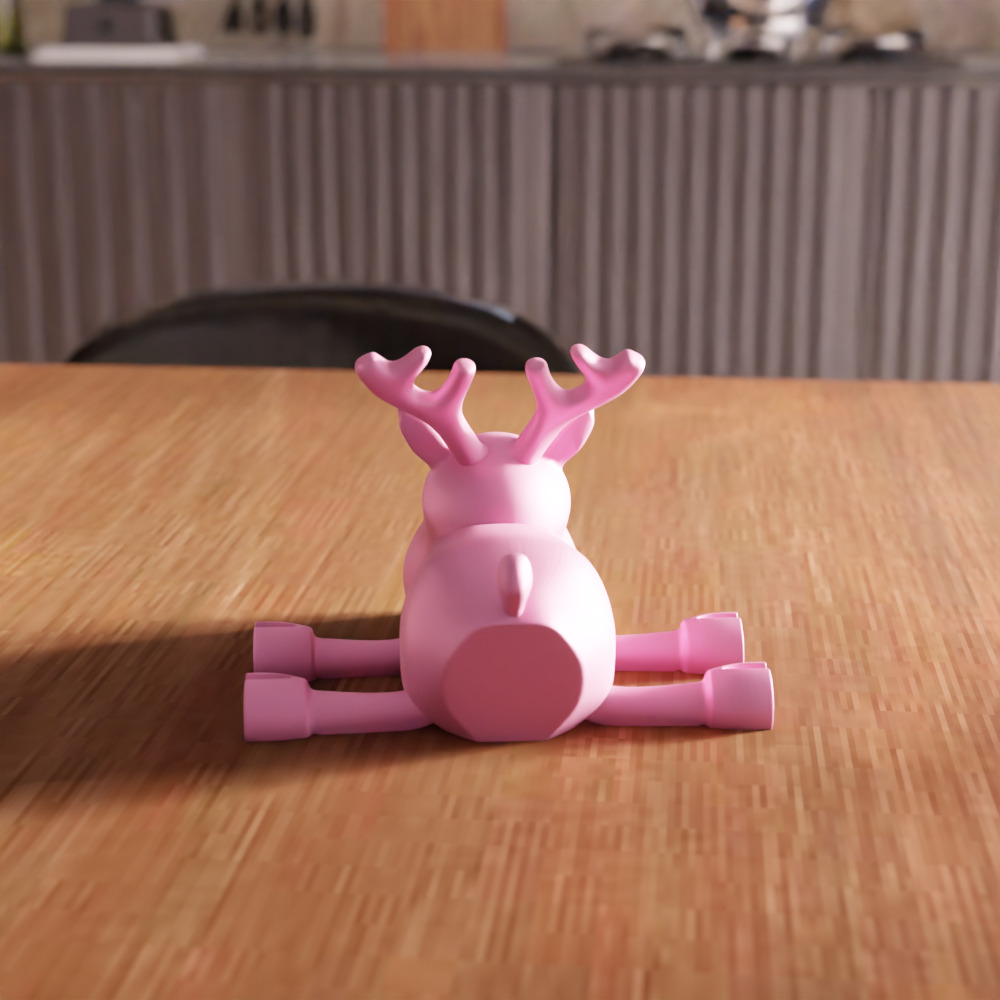 Christmas Deer Toy - 213 3D print model_7