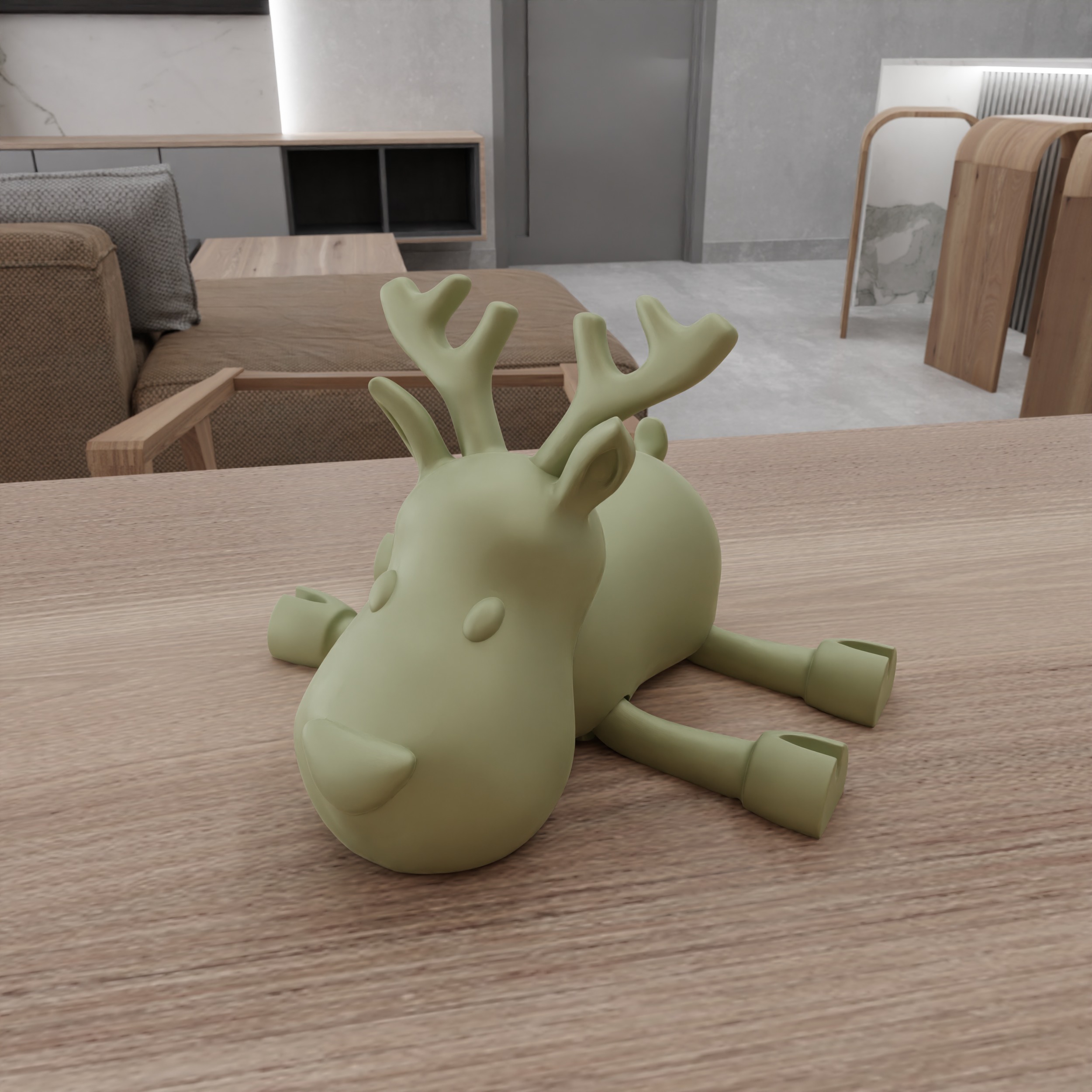 Christmas Deer Toy - 213 3D print model_8