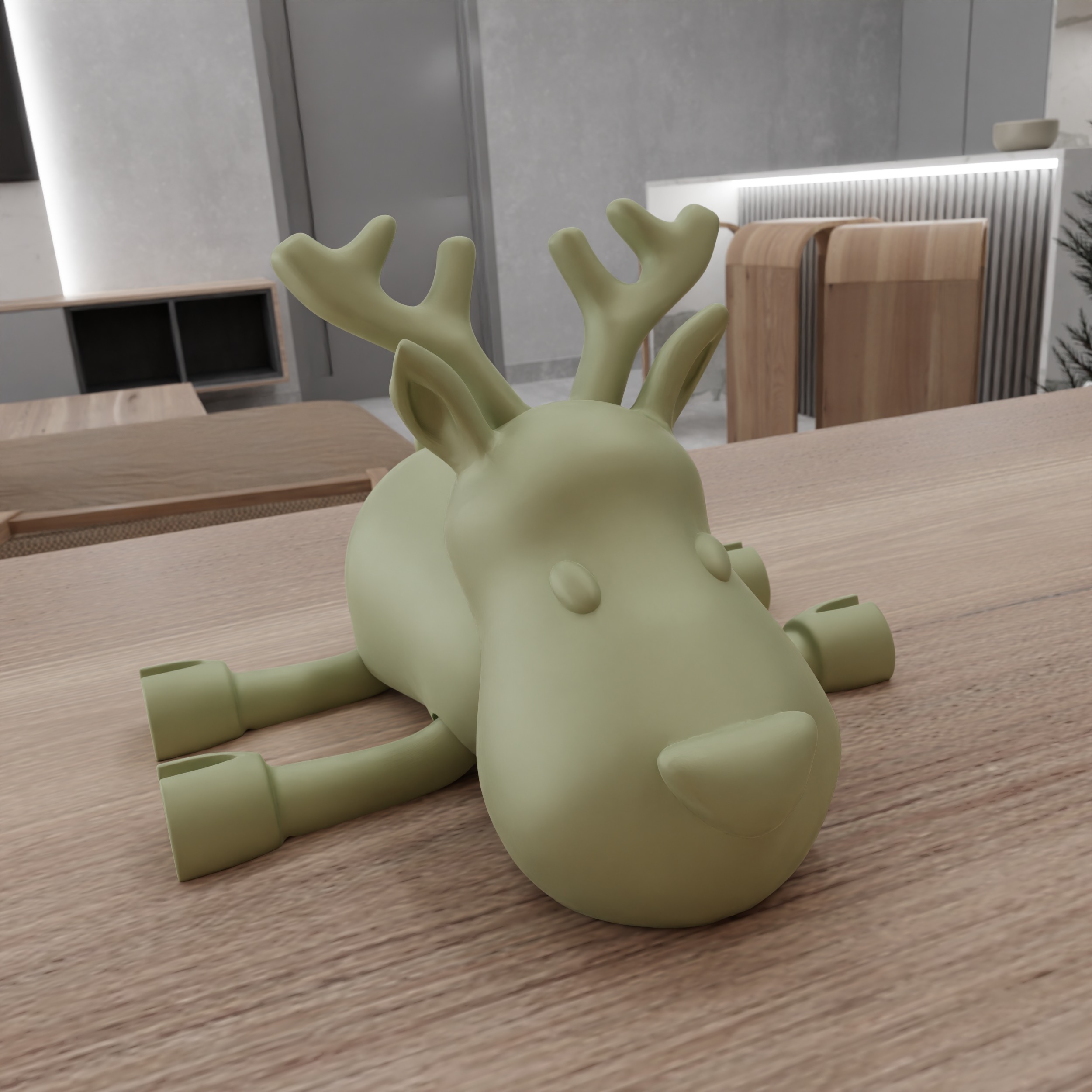 Christmas Deer Toy - 213 3D print model_12