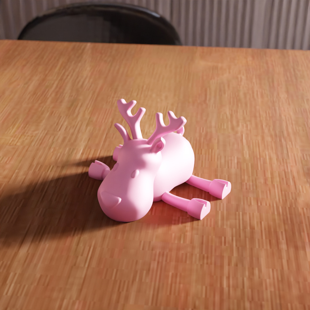 Christmas Deer Toy - 213 3D print model_4