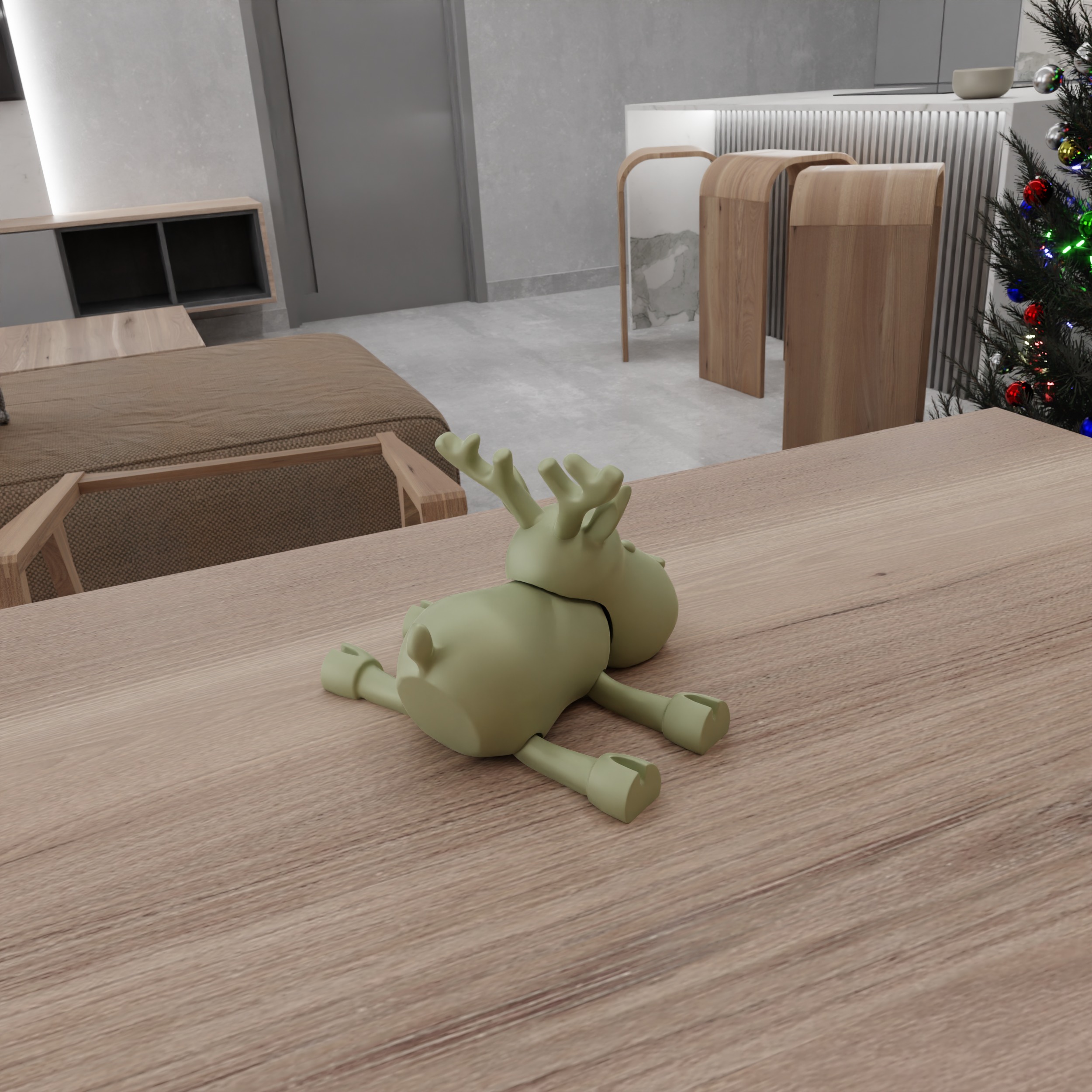 Christmas Deer Toy - 213 3D print model_10