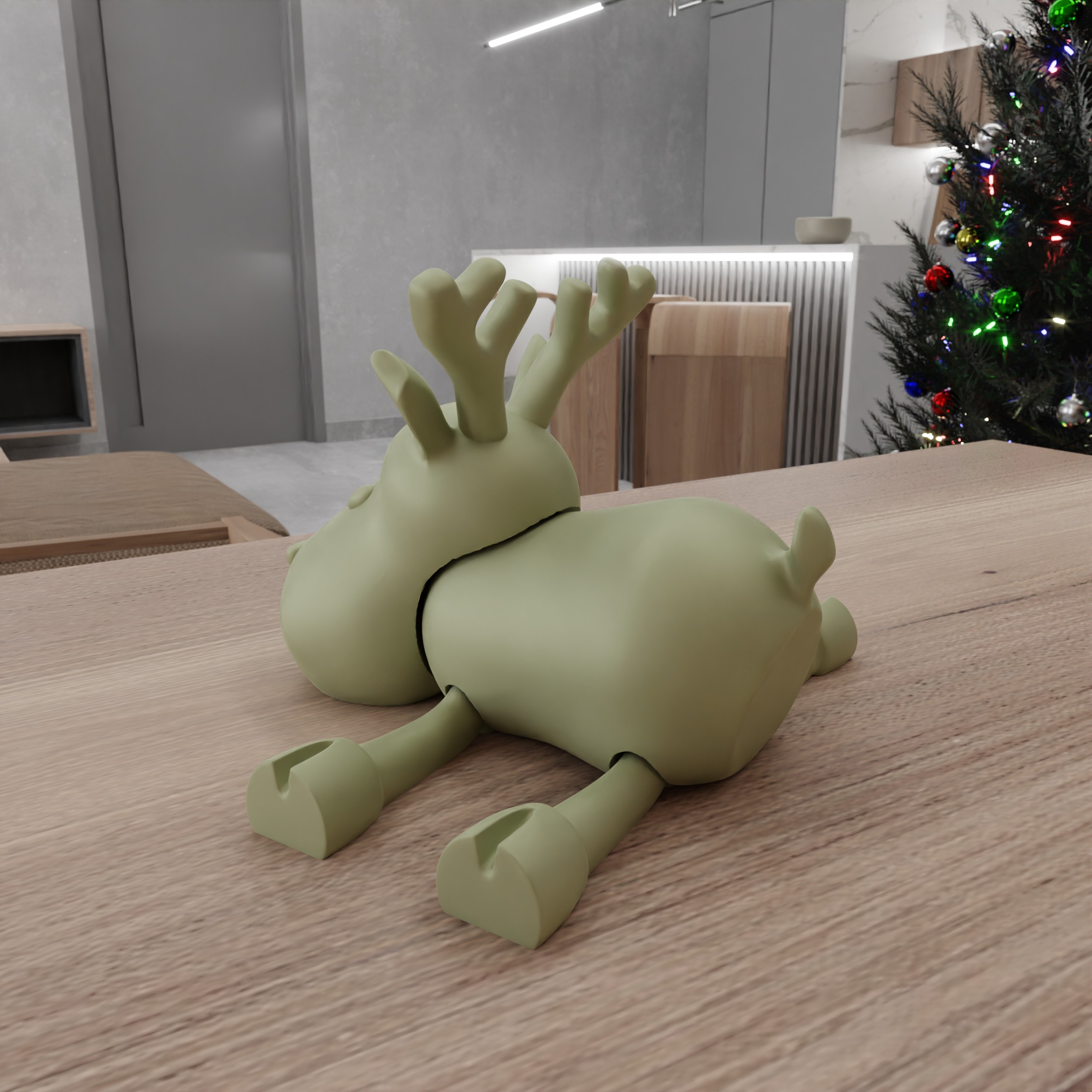 Christmas Deer Toy - 213 3D print model_9