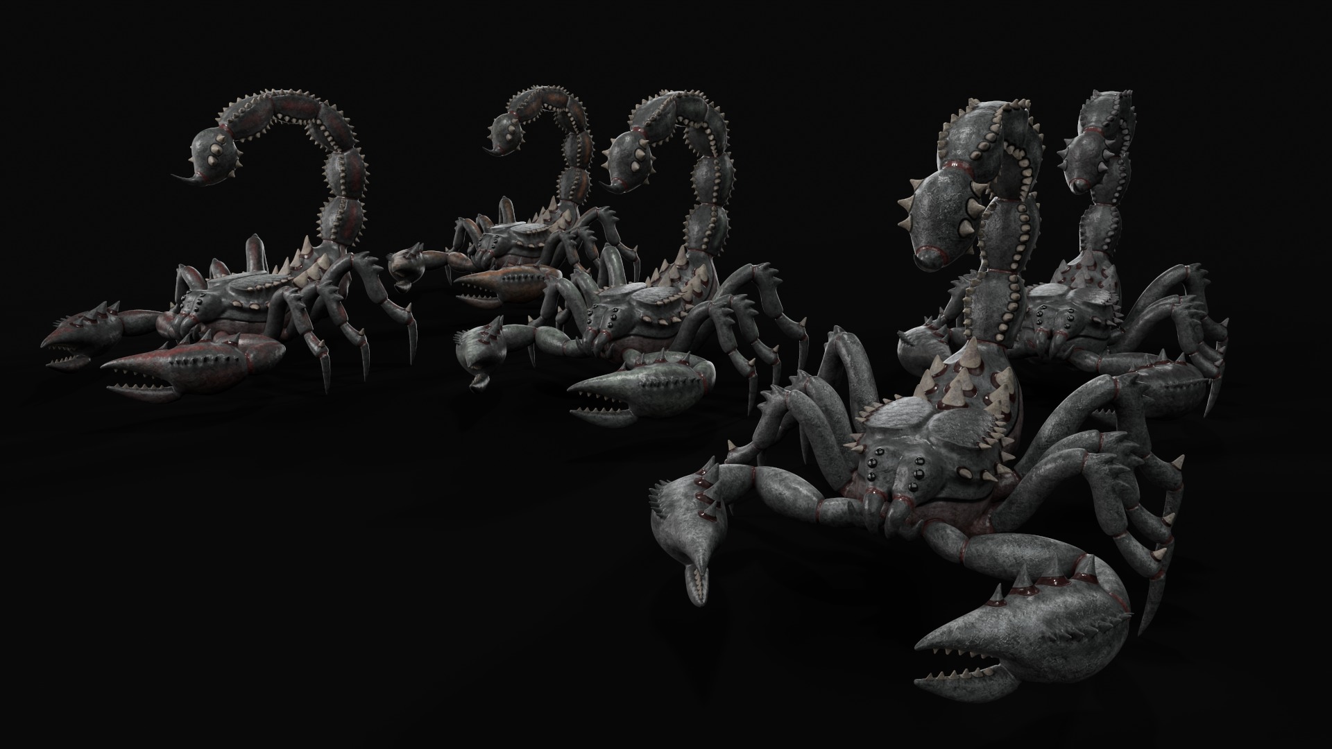 Scorpion Animation and Texture Pack 3D model 3D model_20