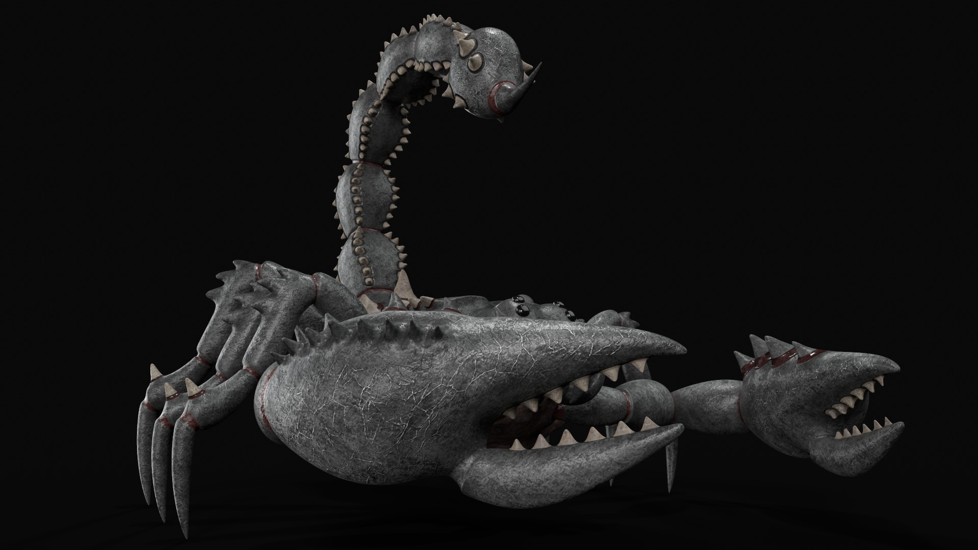 Scorpion Animation and Texture Pack 3D model 3D model_18