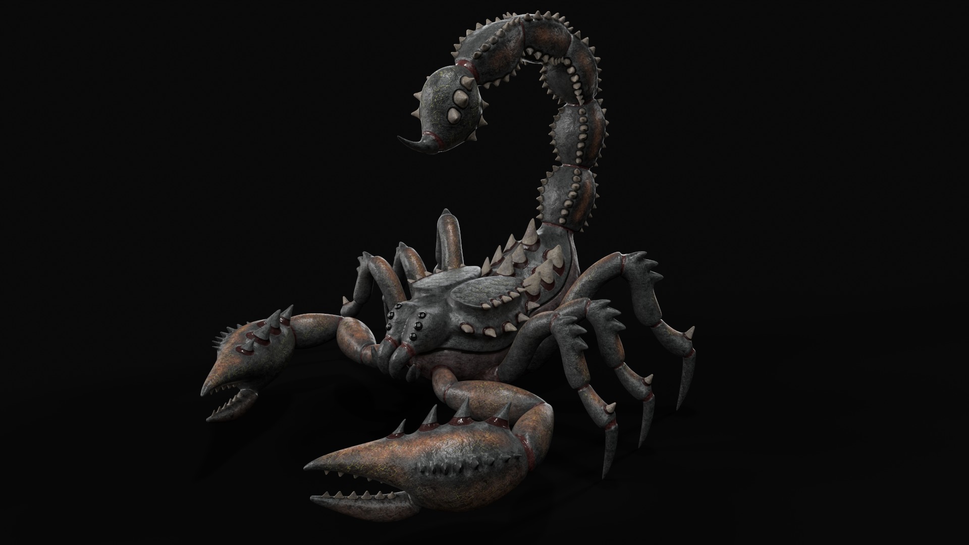 Scorpion Animation and Texture Pack 3D model 3D model_11