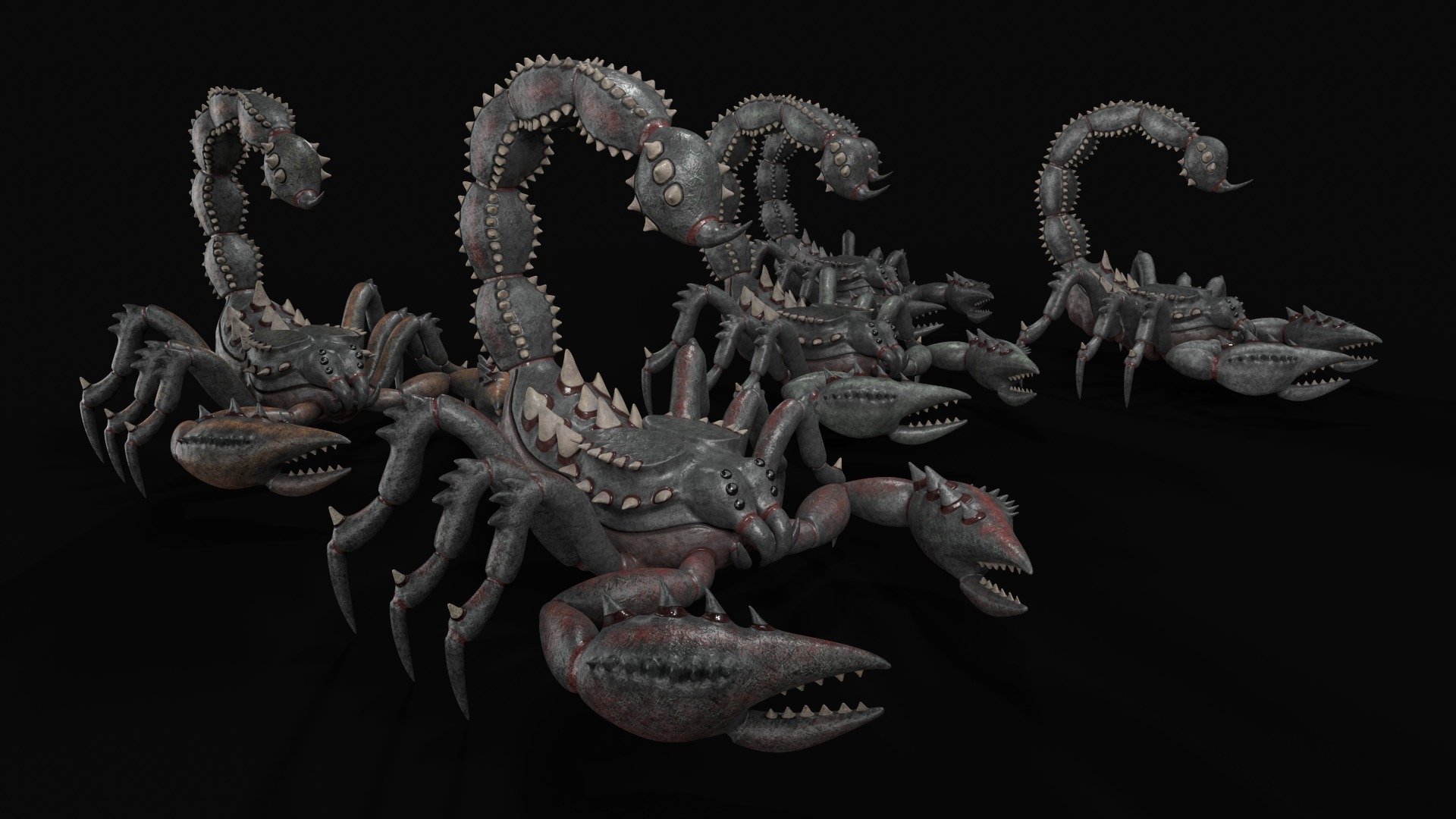 Scorpion Animation and Texture Pack 3D model 3D model_21