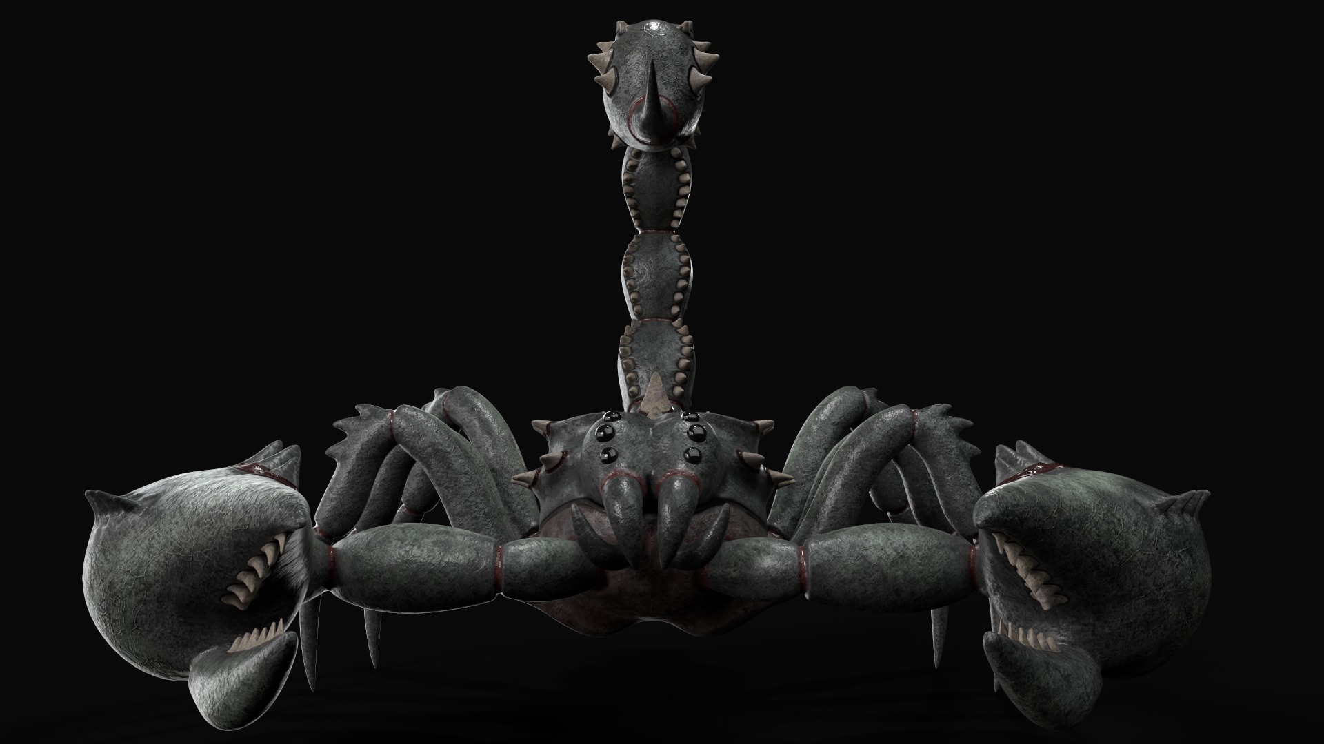 Scorpion Animation and Texture Pack 3D model 3D model_4