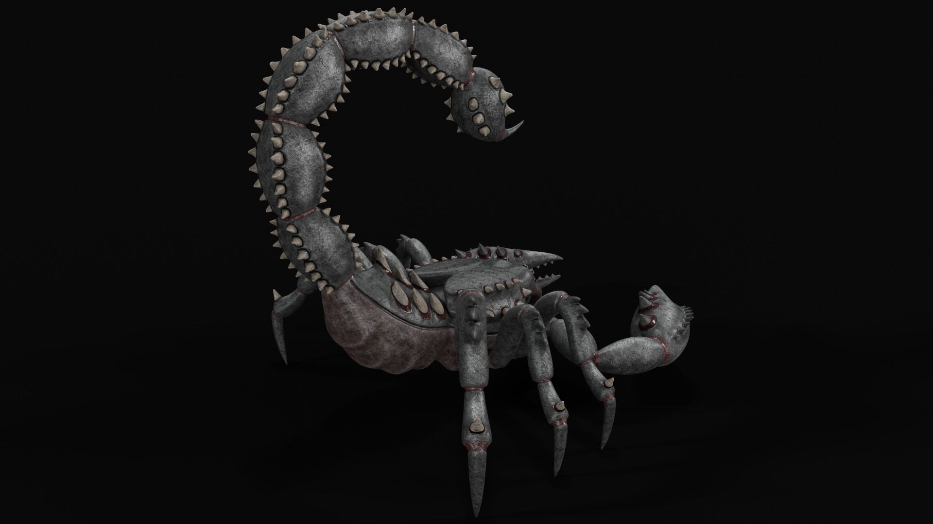 Scorpion Animation and Texture Pack 3D model 3D model_17