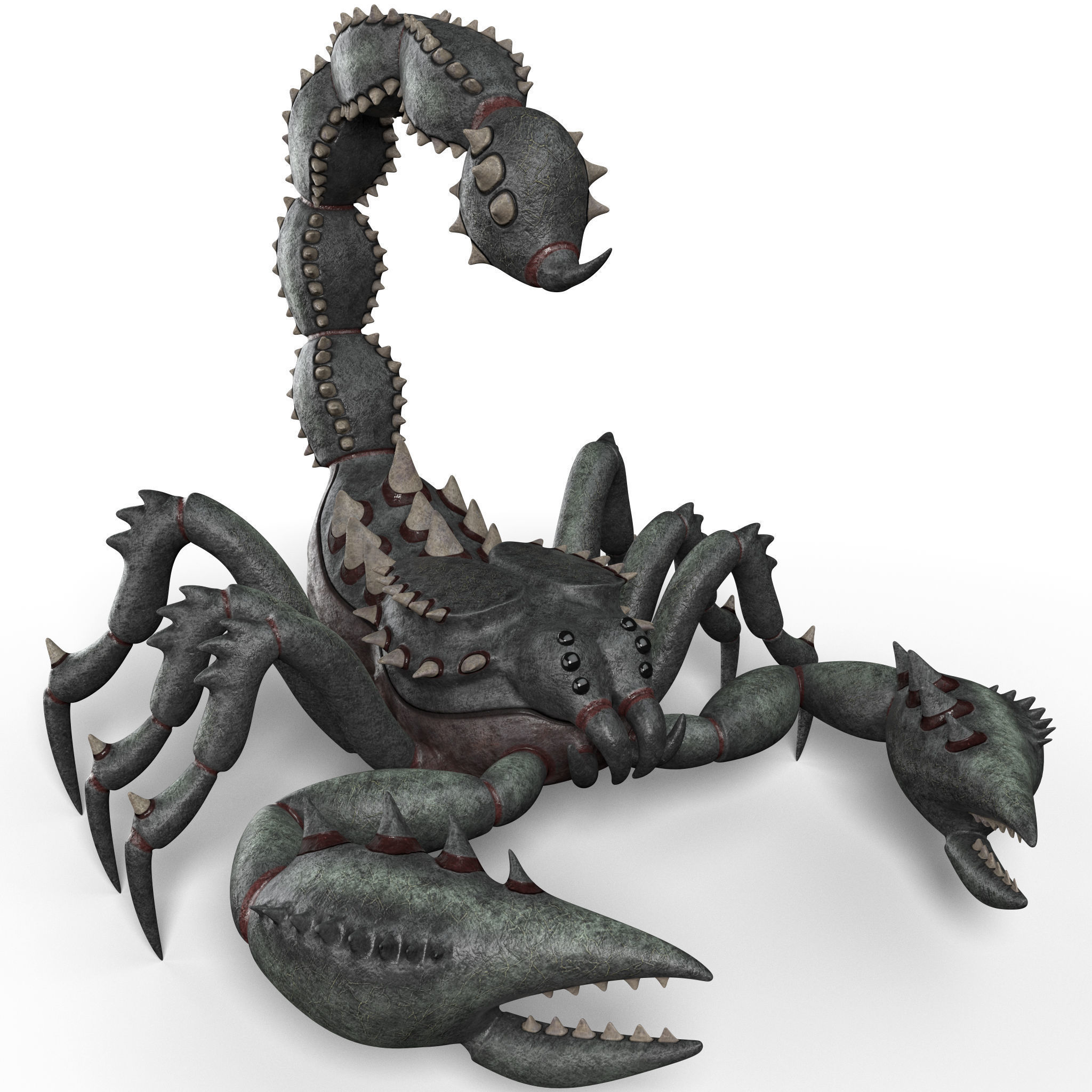 Scorpion Animation and Texture Pack 3D model 3D model_35