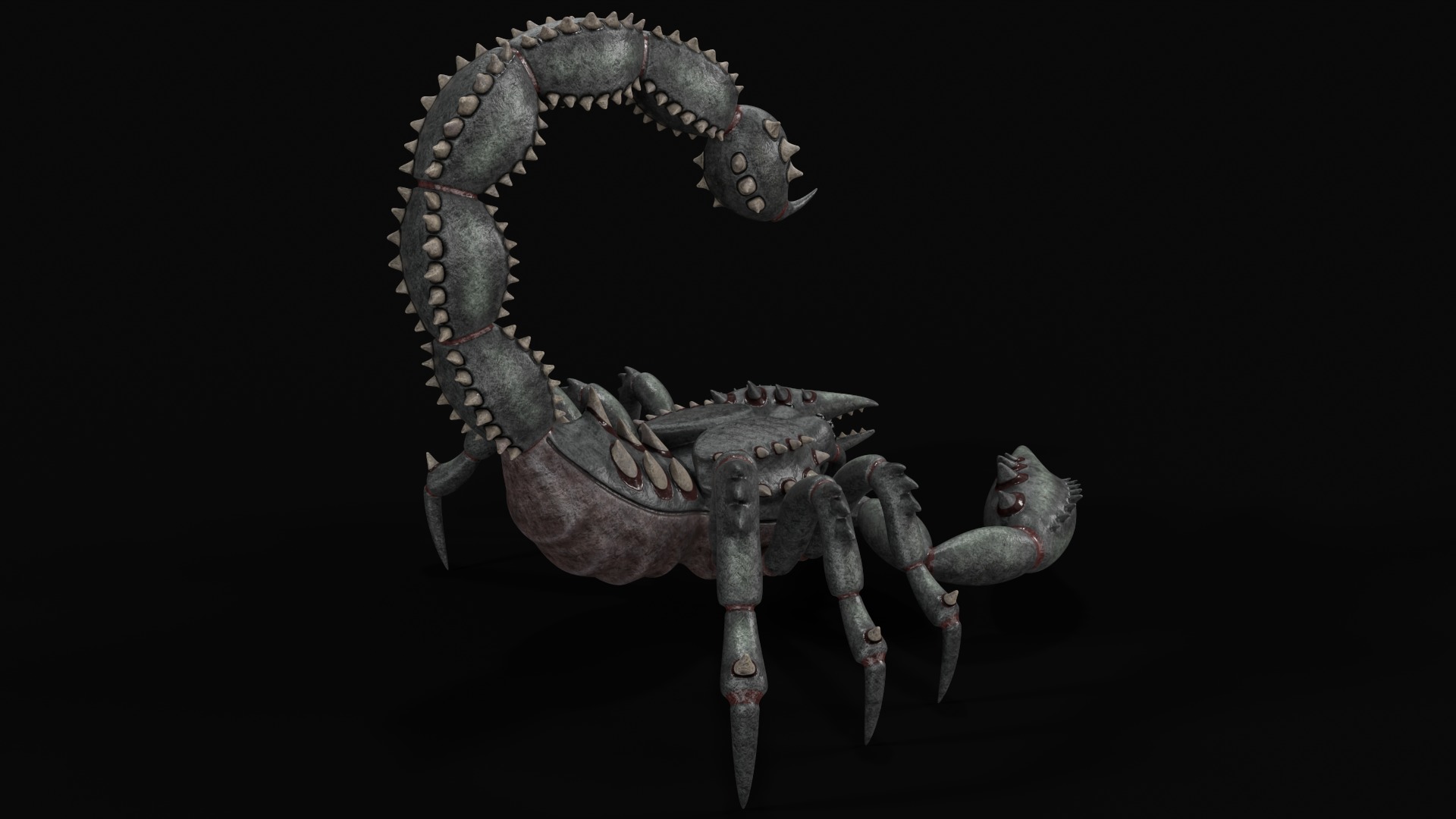 Scorpion Animation and Texture Pack 3D model 3D model_3